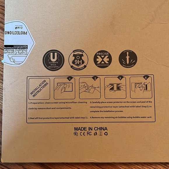 Glass Screen Pro Premium Tempered Protector Model 3/Y - Picture 5 of 5